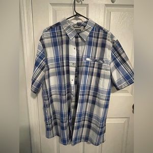 Men’s CHAPS short sleeve button down